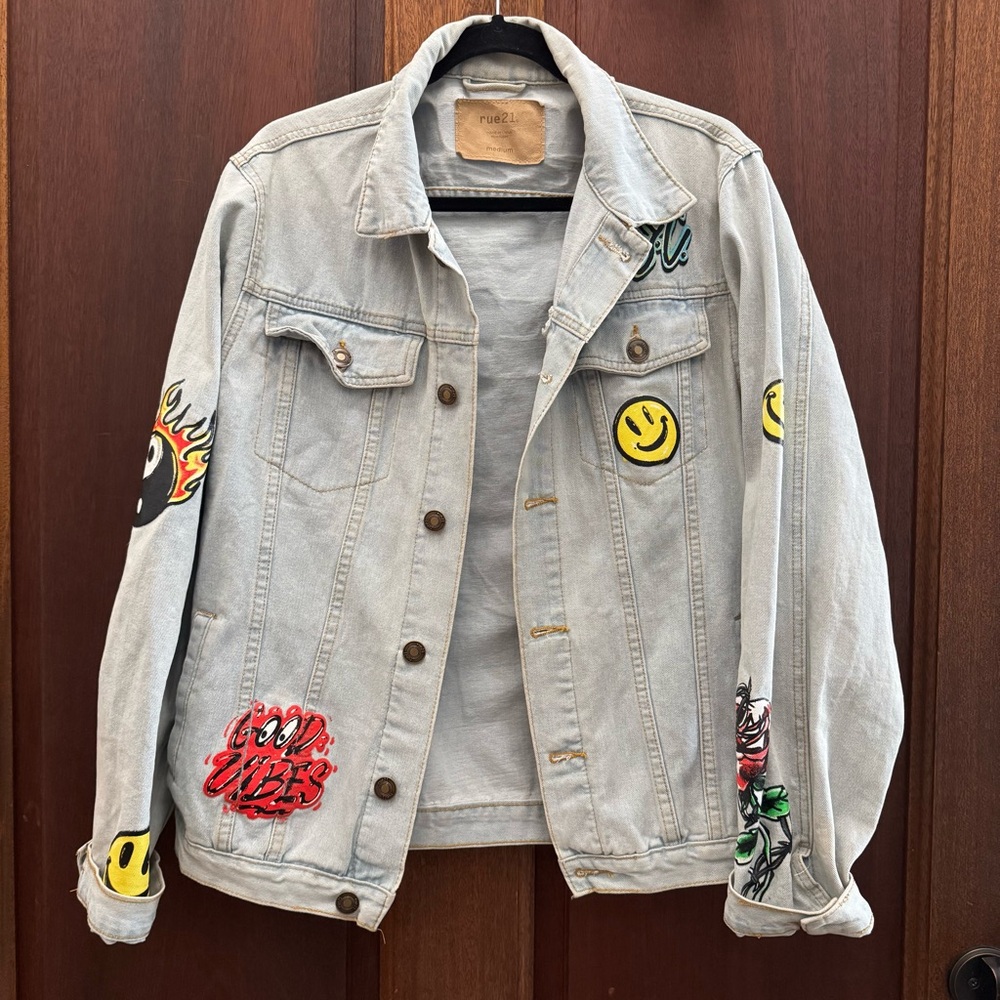 Rue21 Light Blue Denim Jacket